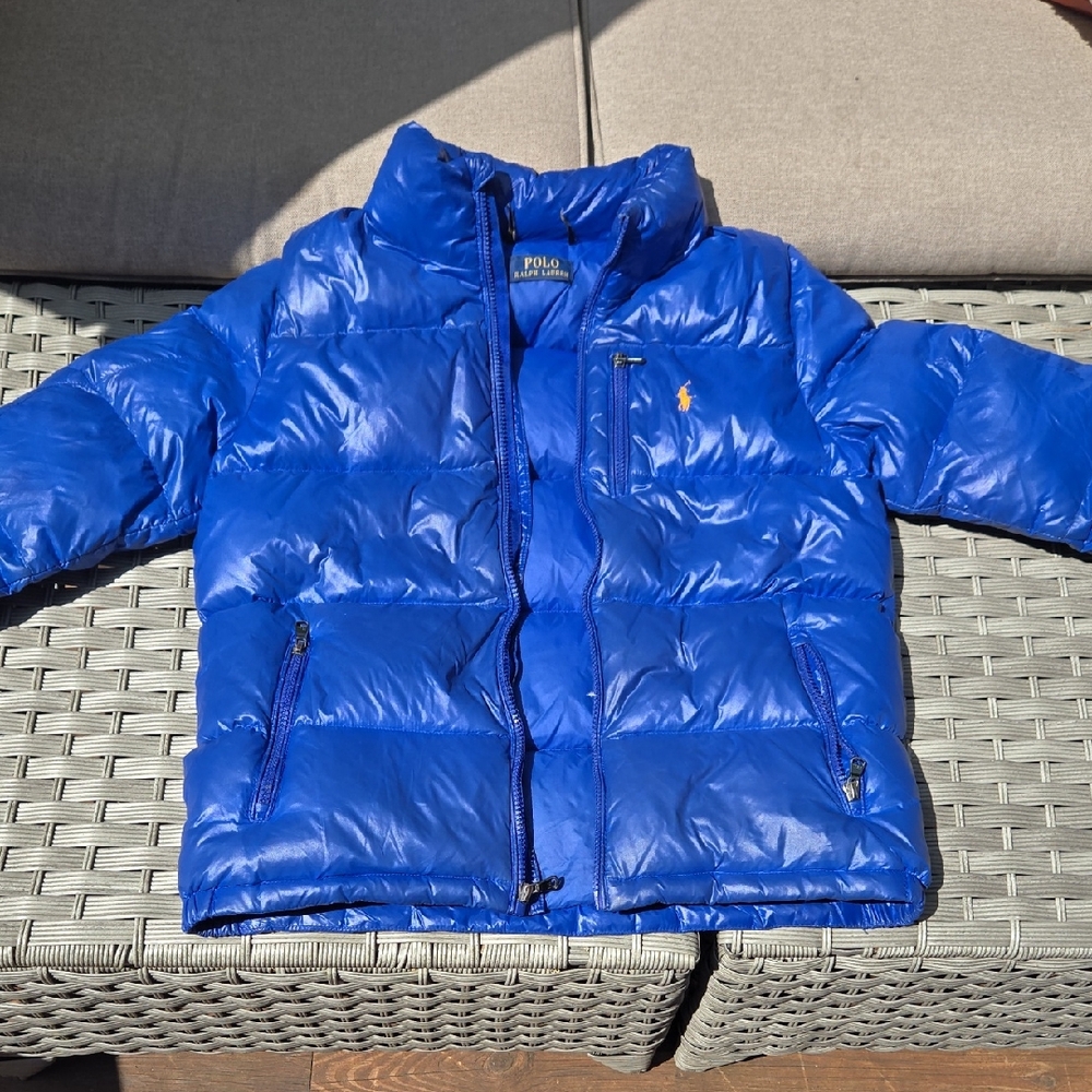 Polo by Ralph Lauren Glossed Down Winter Jacket boys SIZE 10-12